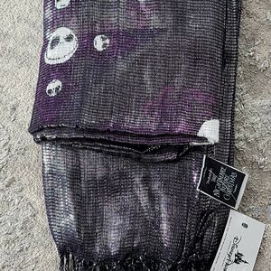 Disney Purple and Black Scarf